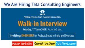 Walk In Interview Tata Consulting