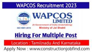 WAPCOS Recruitment 2023