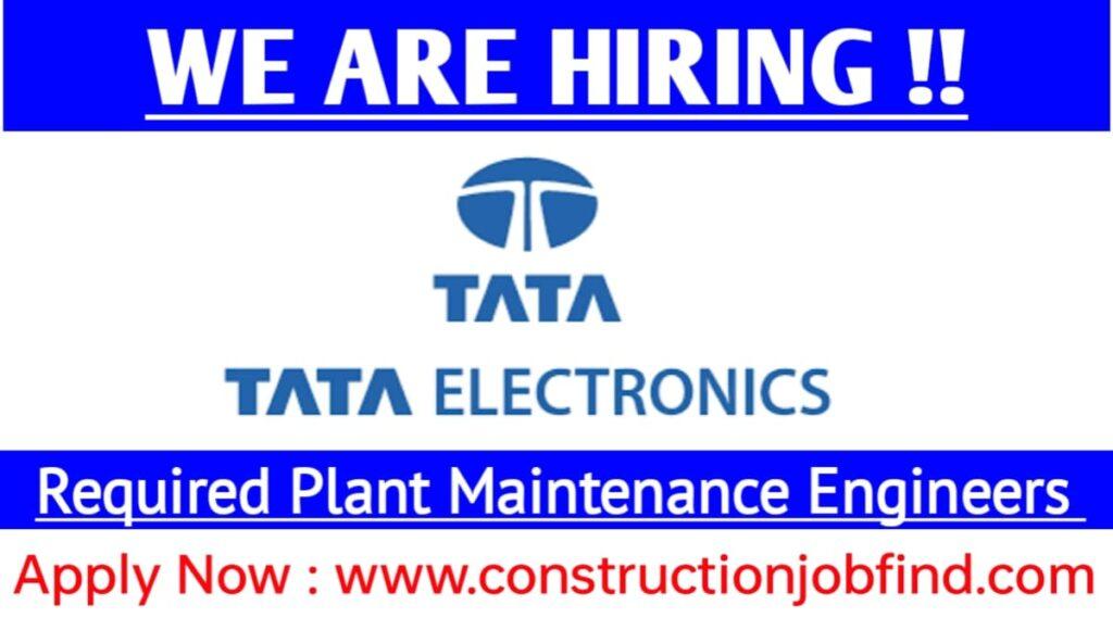 tata-electronics-latest-job-2023-mechanical-engineer-electrical