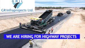 GR Infraprojects Latest Job