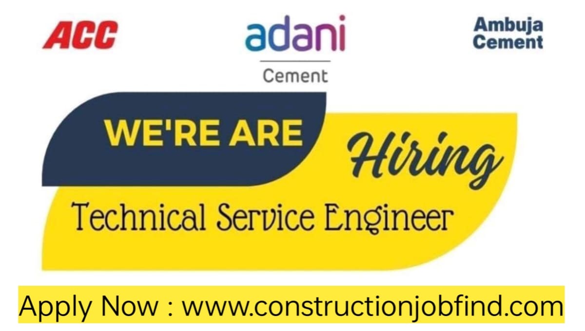 Technical Service Engineer Hiring 2023 BE/B.Tech Civil Job