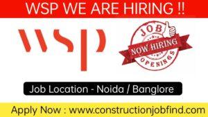 Civil Engineering Job In Bangalore