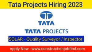 Tata Projects Latest Job 2023