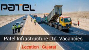 Patel Infrastructure Latest Job