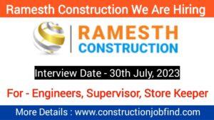 Construction Company Job Vacancies