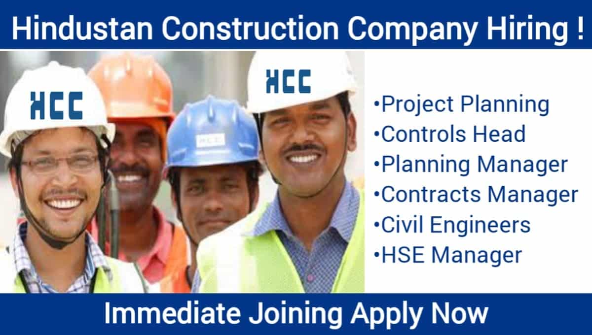 HCC Recruitment 2023 : Latest HCC Job Vacancies In August 2023 ...