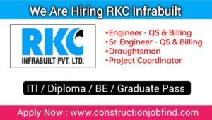 Rkc Infrabuilt Latest Job Openings