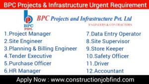 BPC Projects Infrastructure Hiring