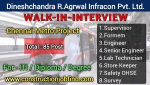 DRA Infracon Pvt Ltd Vacancy