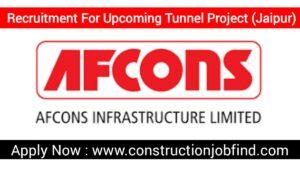 Afcons Infrastructure New Job Vacancy