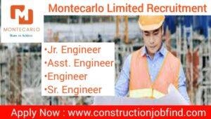 Montecarlo Limited Latest Job 2023