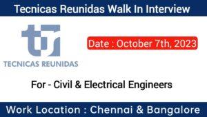 Tecnicas Reunidas Walk In Interview