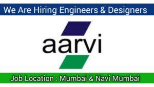 Exclusive Job Opening Aarvi Encon