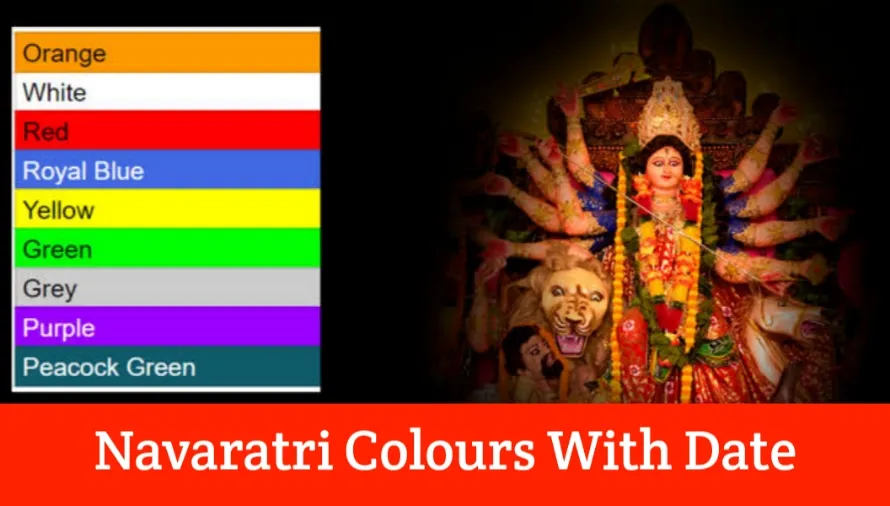 Navratri 2023 Color Significance Of Nine Vibrant Colors And Their Goddesses Construction Job Find 2705