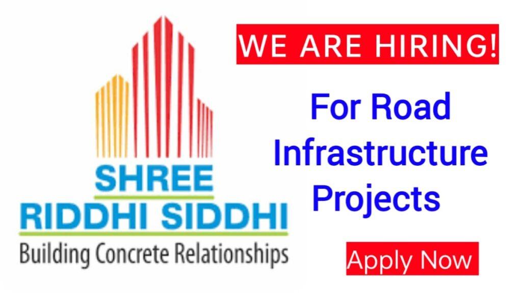 Shree Riddhi Siddhi Buildwell Ltd Hiring | Engineer Job | Construction ...