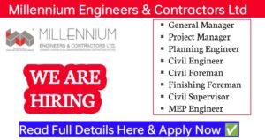 Millennium Engineers Contractors Jobs