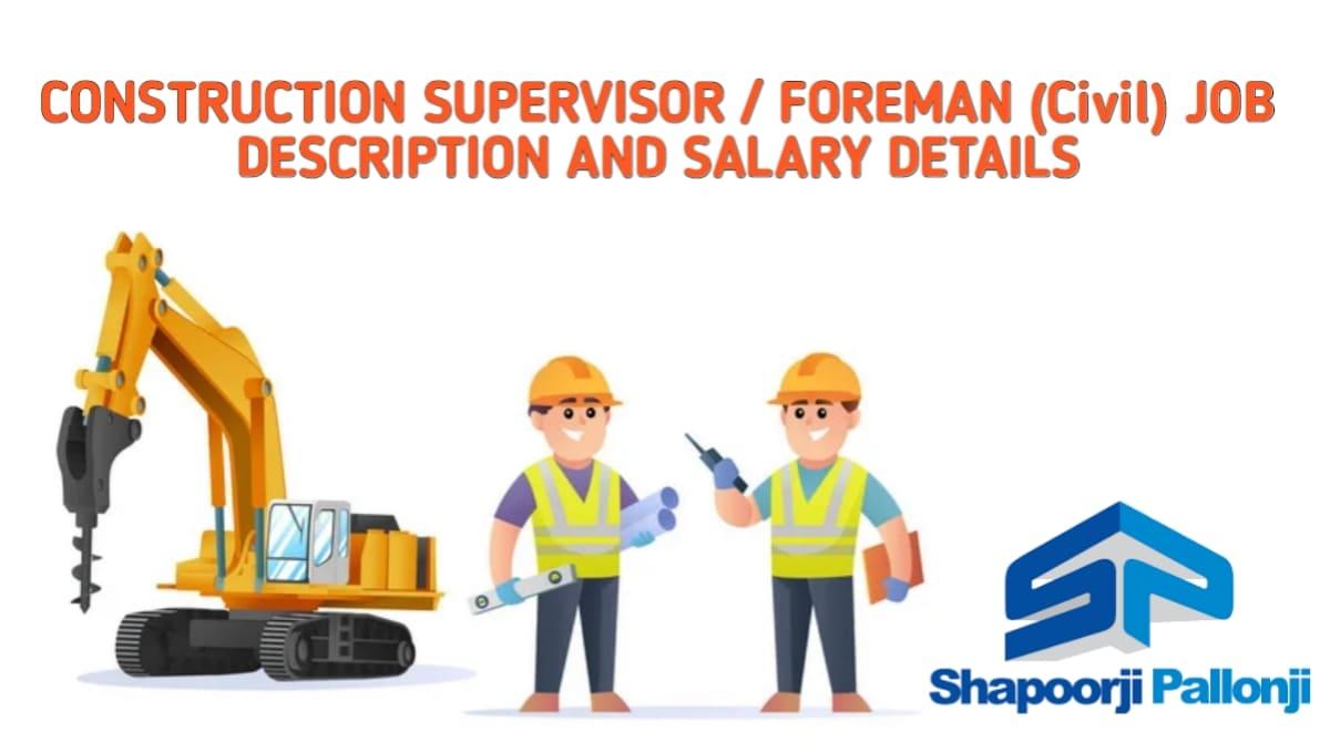 Supervisor Job Vacancy 2023