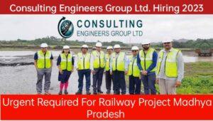 Consulting Engineers Group Ltd Job Vacancy 2023