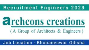 Archcons Creations Hiring 2023