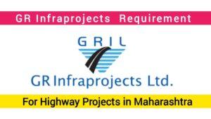 GR Infraprojects Ltd Vacancy 2023