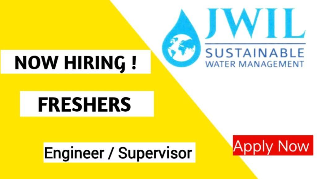 JWIL Infra Ltd Job Vacancy