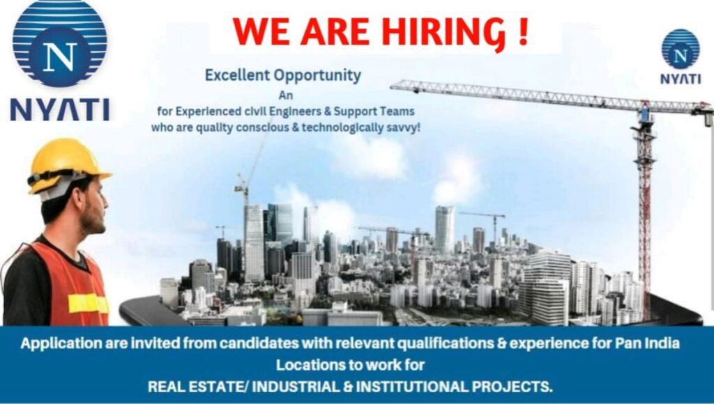 Nyati Group Civil Engineers Job