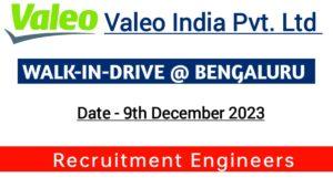 Valeo India Pvt Ltd Hiring