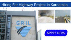 GR Infraprojects Job Vacancy