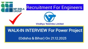 Vindhya Telelinks Ltd Hiring