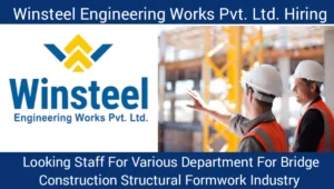 Winsteel Engineering Works Pvt Ltd Hiring