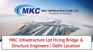 Requirement MKC Infrastructure Ltd