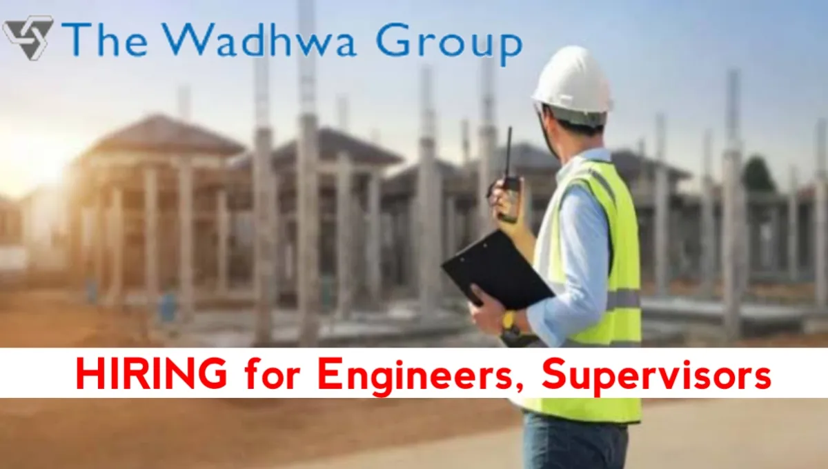 The Wadhwa Group Job Vacancy