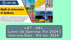 Larsen Toubro Walk In Interview Kolkata