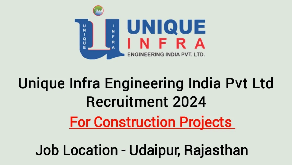 Unique Infra Engineering India Pvt Ltd Vacancy