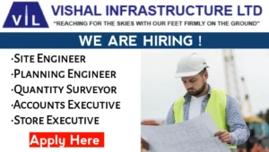 Vishal Infrastructure Ltd Hiring 