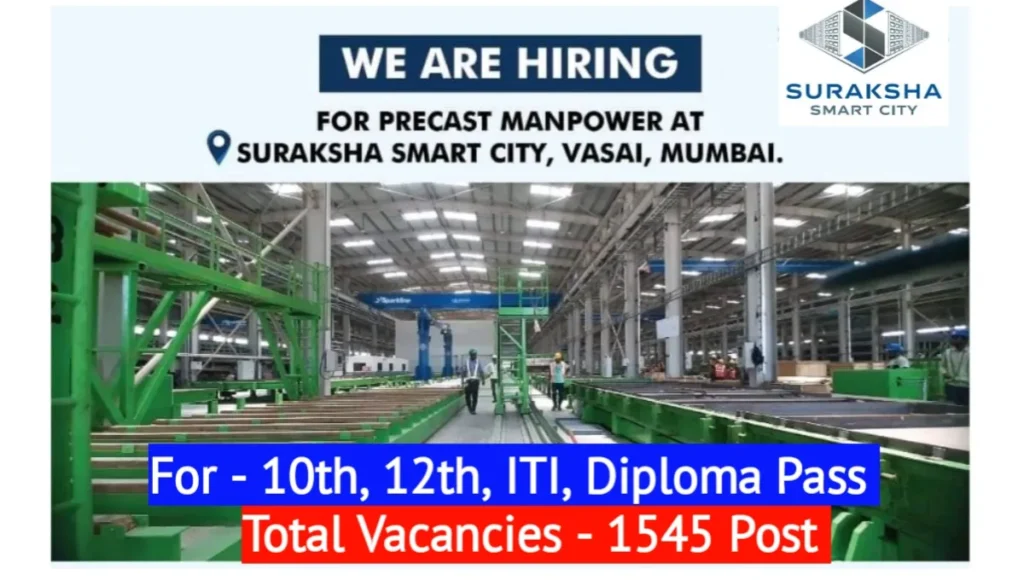 Suraksha Smart City Vasai Mumbai Hiring