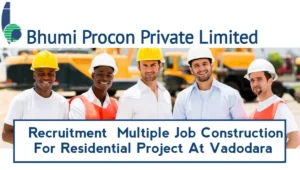 Bhumi Procon Private Limited Hiring 2024