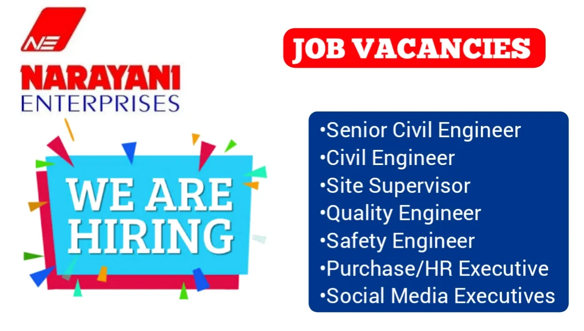 Narayani Enterprises Hiring 2204