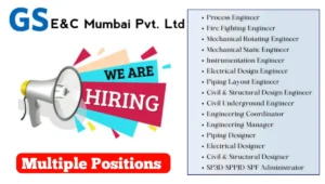 GS E&C Mumbai Pvt Ltd Vacancy 2024