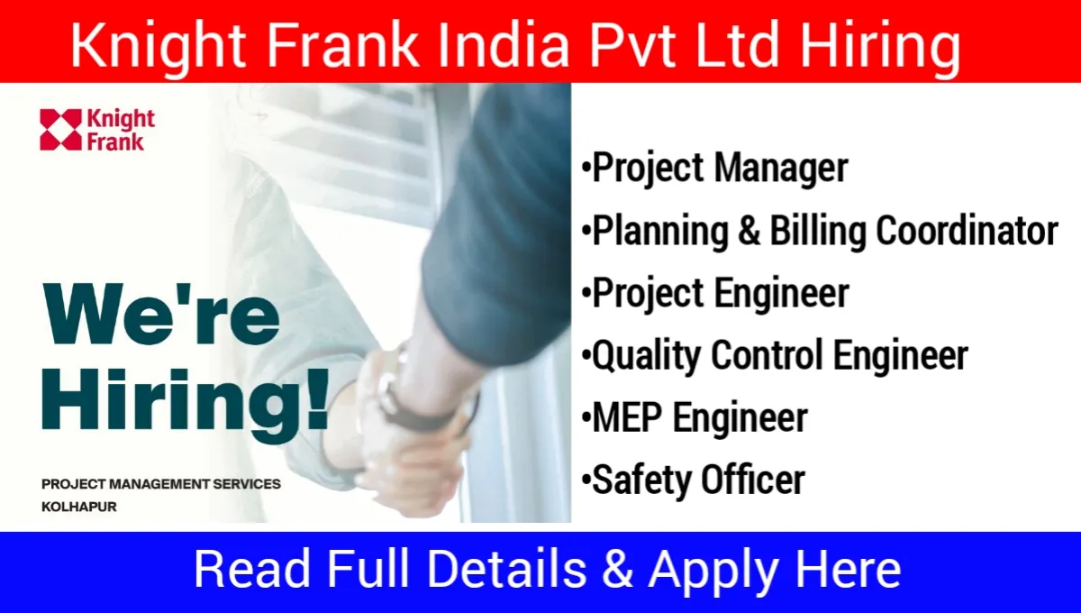 Knight Frank India Pvt Ltd Job Vacancy