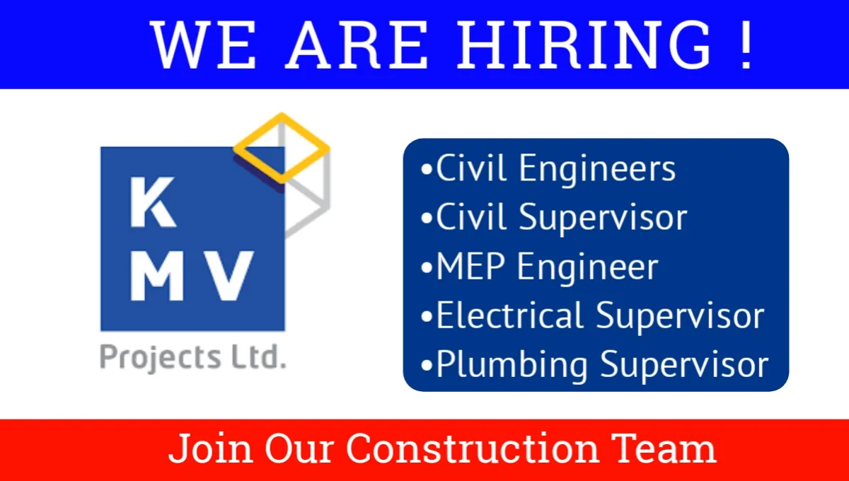 KMV Projects Ltd Vacancy 2024