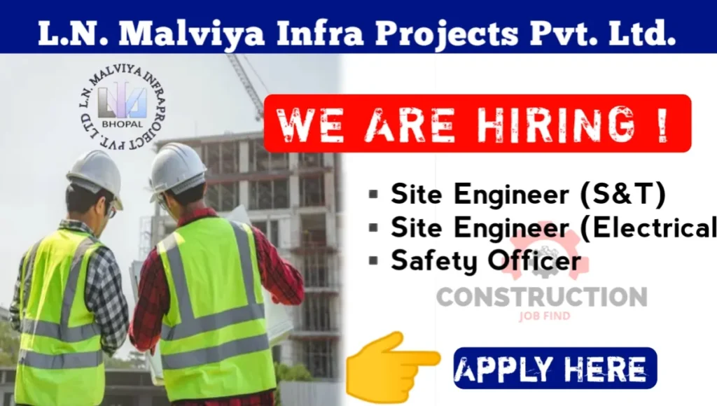 LN Malviya Infra Projects Pvt Ltd Vacancy