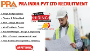 PRA India Pvt Ltd Career 2024