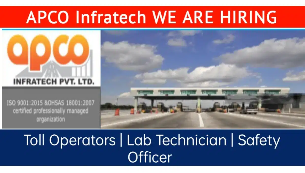 Apco Infratech New Job Opening