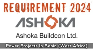 Ashoka Buildcon Ltd Hiring For Power Projects