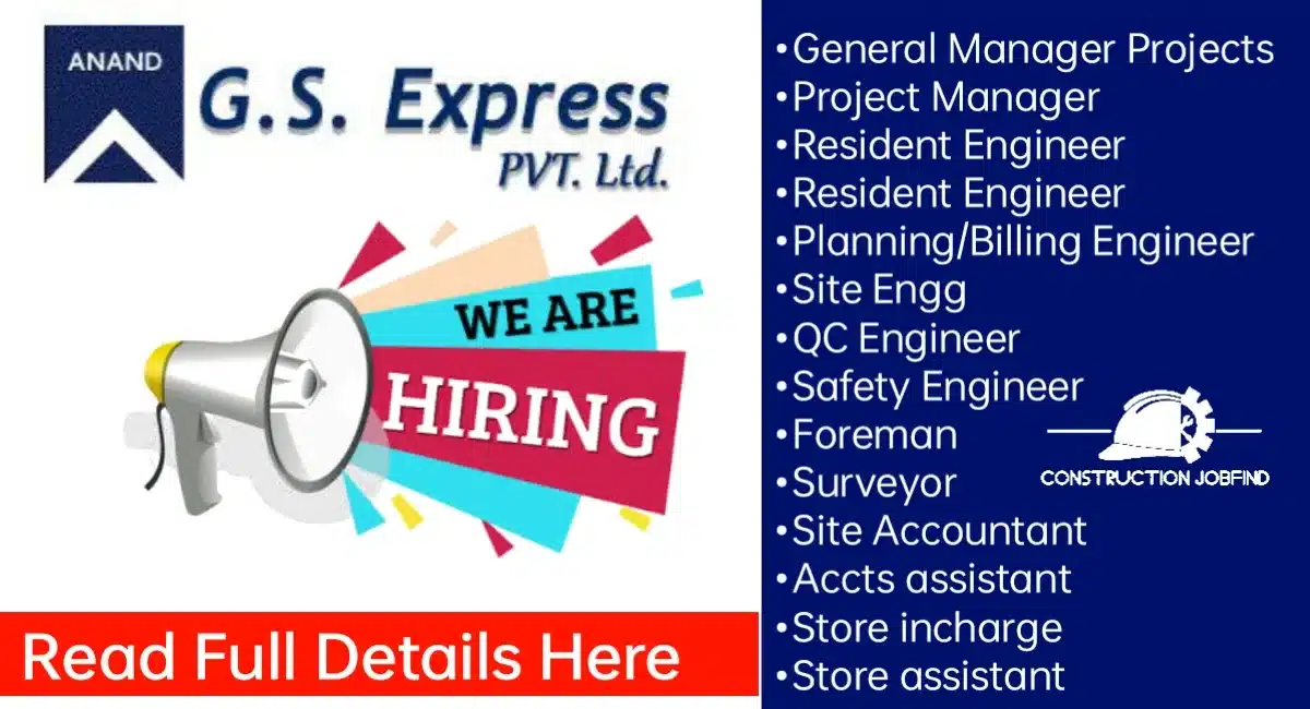 G.S. Express Pvt Ltd Recruitment 2024