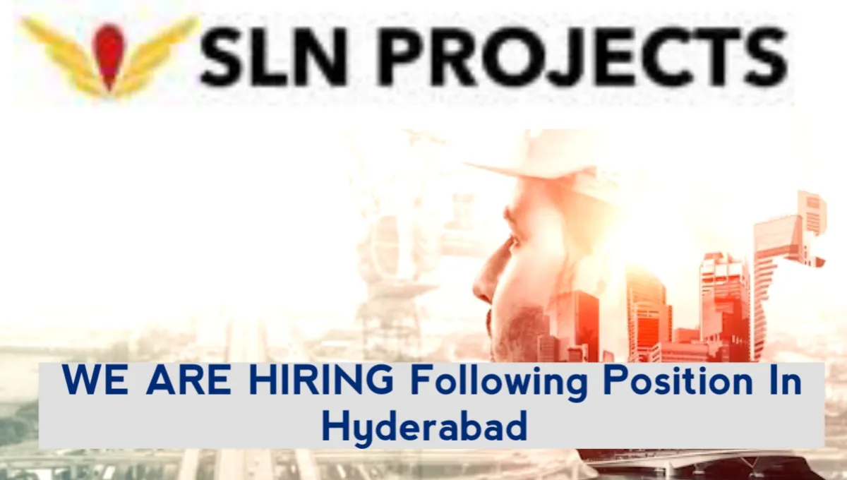 SLN Projects Pvt Ltd Recruitment 2024 | For Electrical Engineering Jobs ...