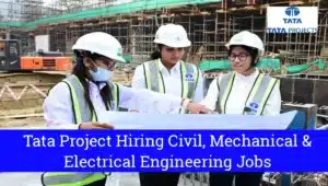 Tata Projects Ltd New Job Opening 2024