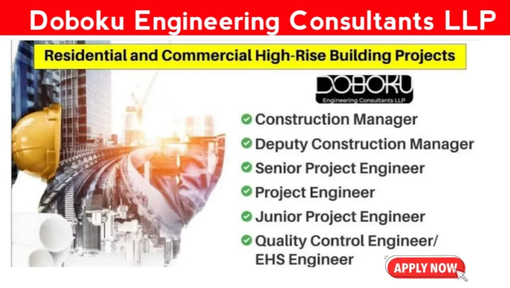 Doboku Engineering Consultants LLP Hiring 2024