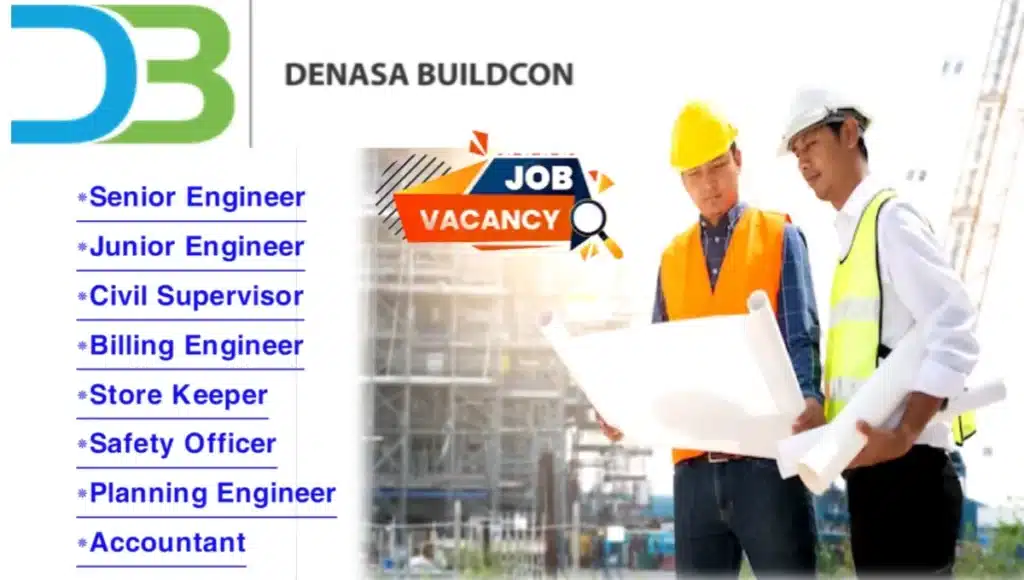 Denasa Buildcon Recruitment 2024